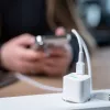 Kabel zielony Cell Lightning do USB‑C 1 m, 29 W, biały, dane 480 Mbps