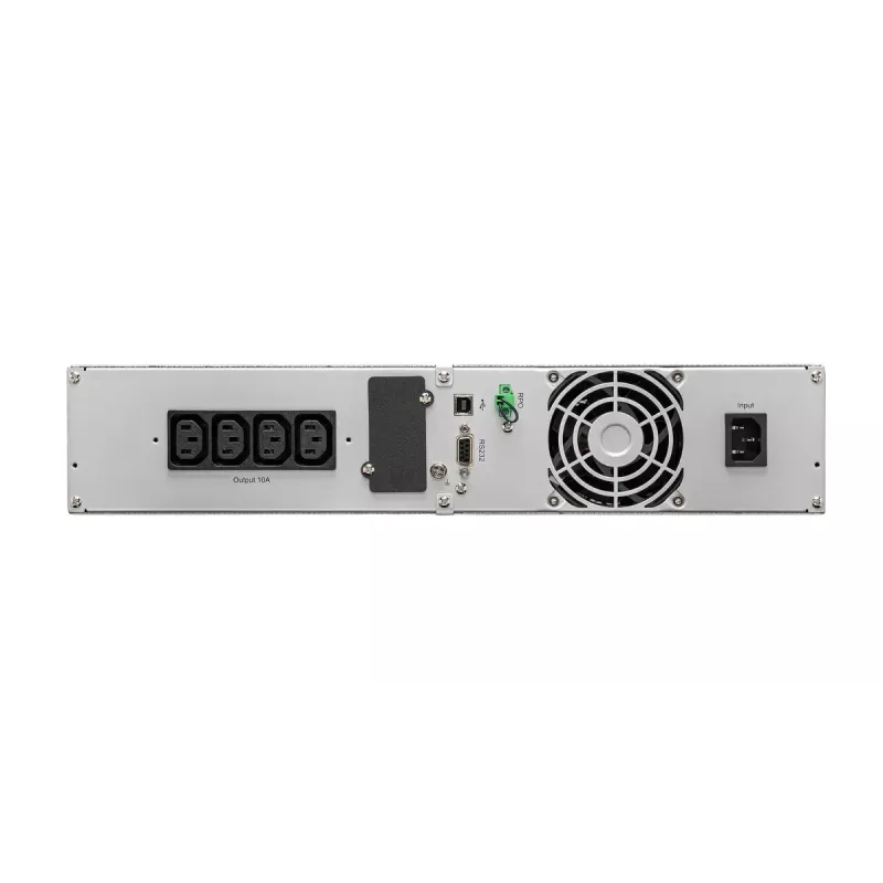 Zasilacz bezprzerwowy EATON 9E1000IR podwójna konwersja 1 kVA 900 W 4 gniazda AC