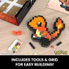 MEGA Pokémon Showcase Charmander, 13 lat, Plastik, 484 g
