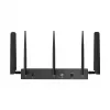 TP-Link Omada 4G+ Cat6 AX3000 Gigabitowy router VPN, Wi-Fi 6 (802.11ax), Dwupasmowy (2,4 GHz / 5 GHz), Ethernet LAN, 4G, Czarny, Router biurkowy/słupowy