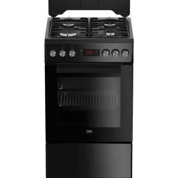 Kuchenka Beko FSE52321DBD Wolnostojąca kuchenka Elektryczna Gazowa Czarna