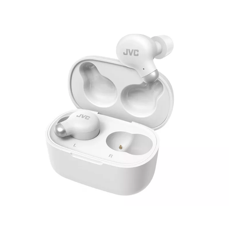 JVC HA-A25T Zestaw słuchawkowy True Wireless Stereo (TWS) douszny Rozmowy/Muzyka Bluetooth Biały