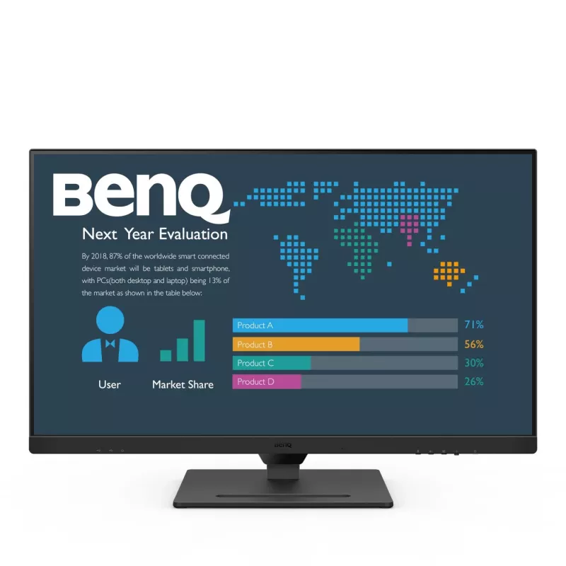 BenQ BL3290QT monitor komputerowy 80 cm (31,5 cala) 2560 x 1440 pikseli Quad HD LED Czarny