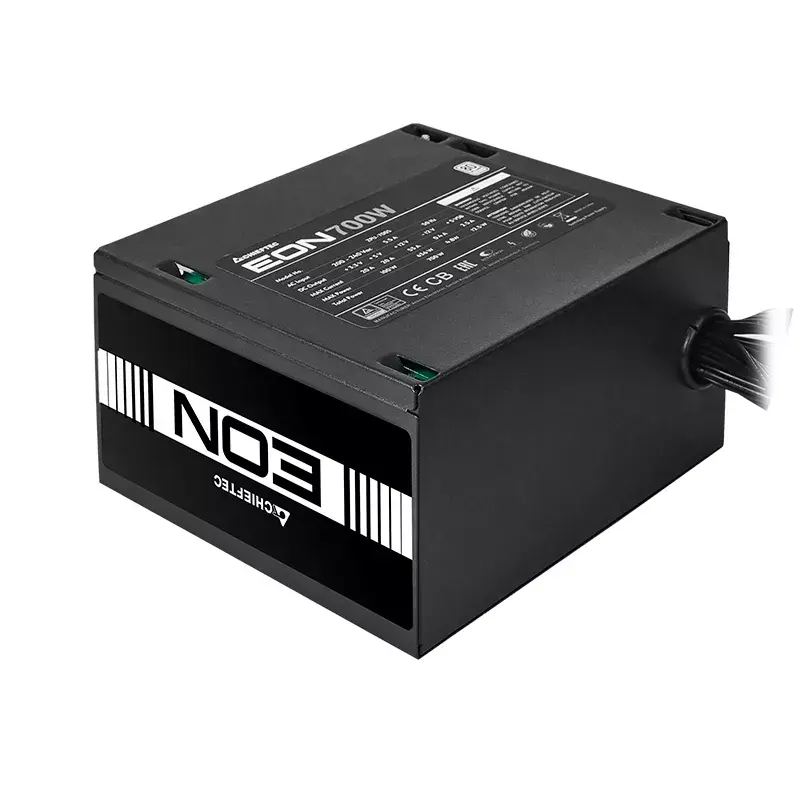 Chieftec EON ZPU-400S zasilacz 400 W 20+4 pin ATX ATX Czarny