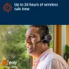 HP Poly Voyager 4320 USB-C Headset +BT700 dongle, Wireless, Office/Call center, Headset, Czarny