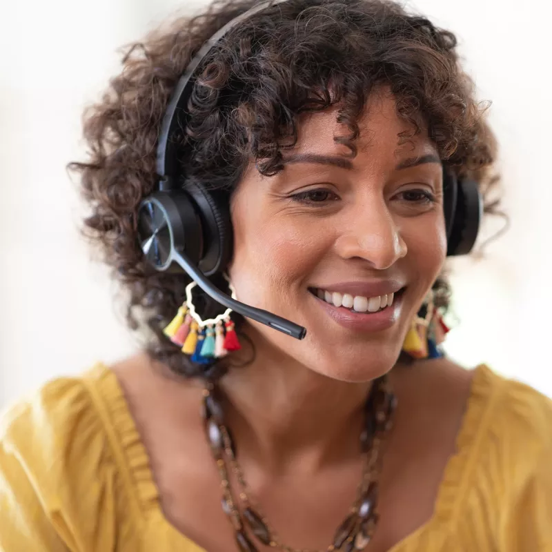 HP Poly Voyager 4320 USB-C Headset +BT700 dongle, Wireless, Office/Call center, Headset, Czarny