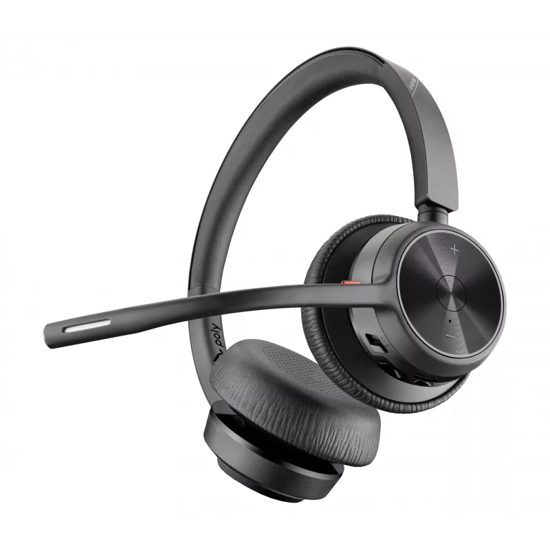 HP Poly Voyager 4320 USB-C Headset +BT700 dongle, Wireless, Office/Call center, Headset, Czarny
