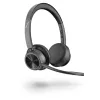 HP Poly Voyager 4320 USB-C Headset +BT700 dongle, Wireless, Office/Call center, Headset, Czarny