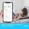 TP-Link Tapo Smart Czujnik Temperatury i Wilgotności, Wewnętrzny, Czujnik temperatury i wilgotności, Wolnostojący, Bezprzewodowy, -20 - 60 °C, 0 - 99%