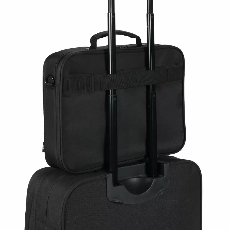 Torba na notebooka DICOTA Eco Multi Core - 15-17,3 cala - czarna / 300d 100% poliester z recyklingu PET