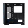 Obudowa PC MODECOM Horizon ARGB FLOW MIDI Czarna — obsługa E-ATX, szkło hartowane, ARGB, USB-C, max GPU 400 mm