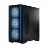Obudowa PC MODECOM Horizon ARGB FLOW MIDI Czarna — obsługa E-ATX, szkło hartowane, ARGB, USB-C, max GPU 400 mm