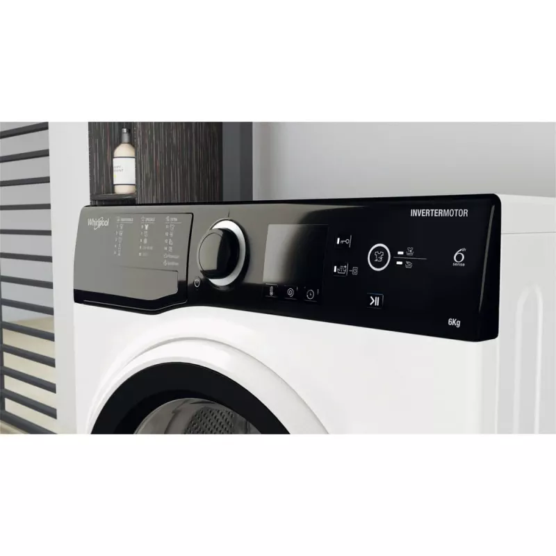 Pralka Whirlpool WRBSS 6249 S EU ładowana od przodu 6 kg 1151 obr./min biała