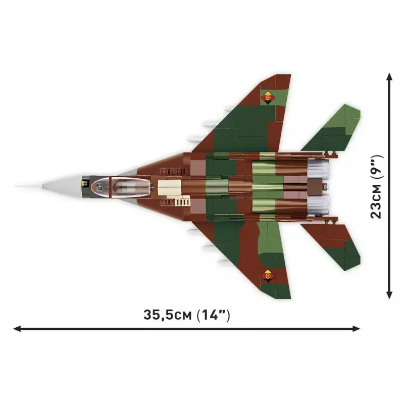 Zestaw konstrukcyjny Cobi MiG-29 NRD 5851 — zestaw 300 elementów