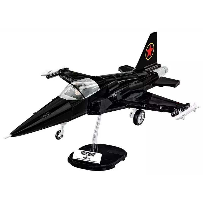 Zestaw konstrukcyjny Cobi Top Gun MiG-28 5859 model w skali 1:48, kolekcjonerski zestaw klocków