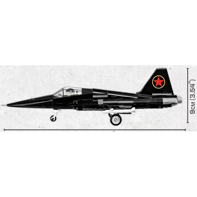 Zestaw konstrukcyjny Cobi Top Gun MiG-28 5859 model w skali 1:48, kolekcjonerski zestaw klocków