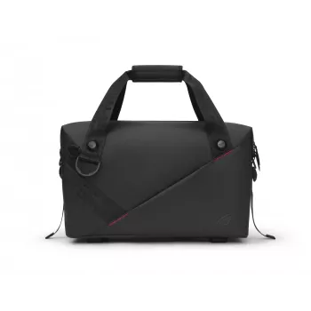 Torba sportowa ASUS ROG SLASH z poliestru, poliuretanu (PU), termoplastycznego poliuretanu (TPU), czarna, męska, torba ręczna