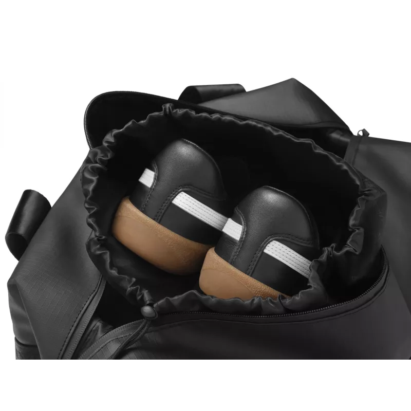 Torba sportowa ASUS ROG SLASH z poliestru, poliuretanu (PU), termoplastycznego poliuretanu (TPU), czarna, męska, torba ręczna