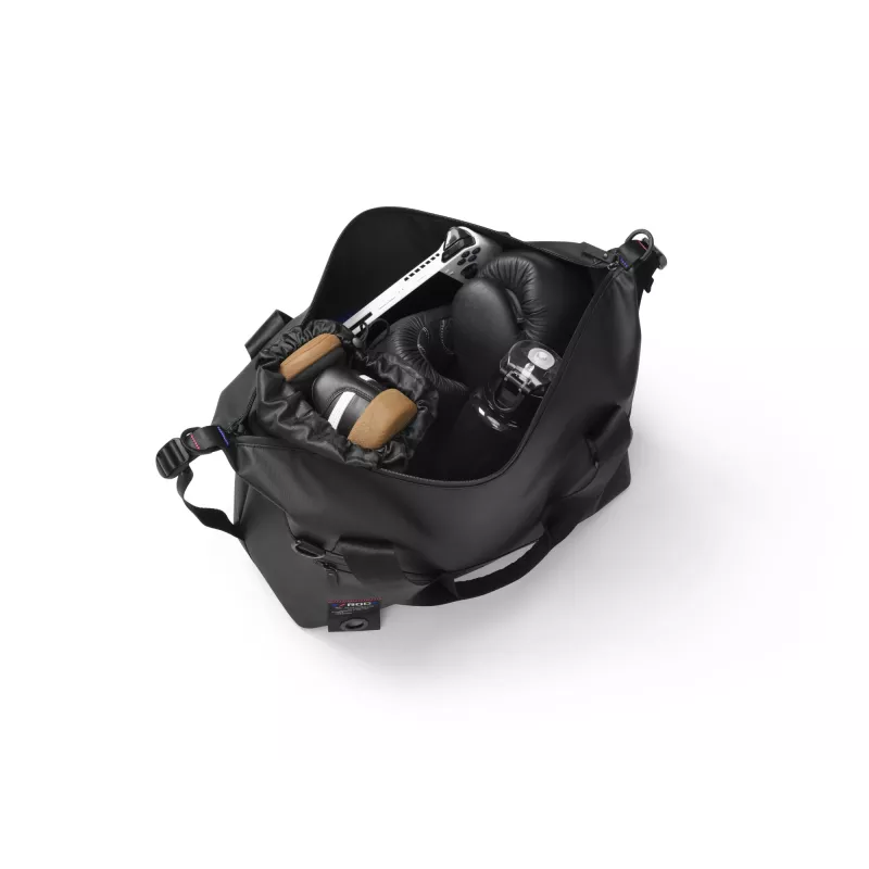 Torba sportowa ASUS ROG SLASH z poliestru, poliuretanu (PU), termoplastycznego poliuretanu (TPU), czarna, męska, torba ręczna