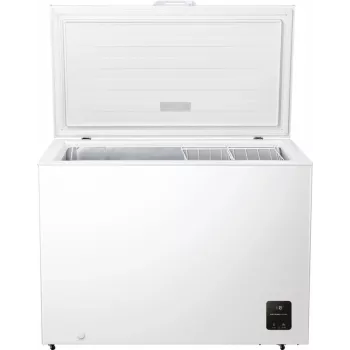 Zamrażarka skrzyniowa Gorenje FH30EAW — 297 L pojemności netto, klasa energetyczna E, wolnostojąca, wyświetlacz, biała