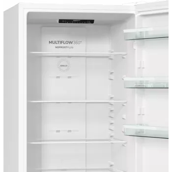 Gorenje Kombinerade kyl/frysskåp NRK6202EW4 BK070B, 331 L, No Frost (fridge), SN-N, 9 kg/24h, E, biały