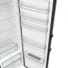 Wolnostojąca lodówka Gorenje R619EABK6, 398 l, czarna, wyświetlacz LED, klasa E, 1850×595×663 mm