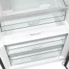 Wolnostojąca lodówka Gorenje R619EABK6, 398 l, czarna, wyświetlacz LED, klasa E, 1850×595×663 mm