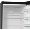 Wolnostojąca lodówka Gorenje R619EABK6, 398 l, czarna, wyświetlacz LED, klasa E, 1850×595×663 mm