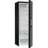Wolnostojąca lodówka Gorenje R619EABK6, 398 l, czarna, wyświetlacz LED, klasa E, 1850×595×663 mm