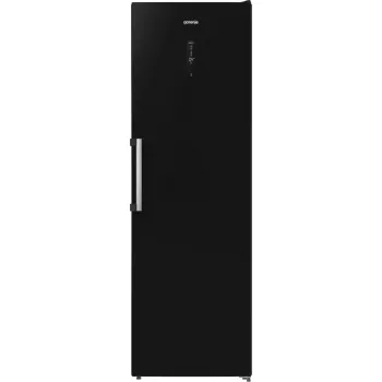 Wolnostojąca lodówka Gorenje R619EABK6, 398 l, czarna, wyświetlacz LED, klasa E, 1850×595×663 mm