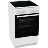 Gorenje GEC5A41WG Kuchenka wolnostojąca elektryczna z płytą ceramiczną biała