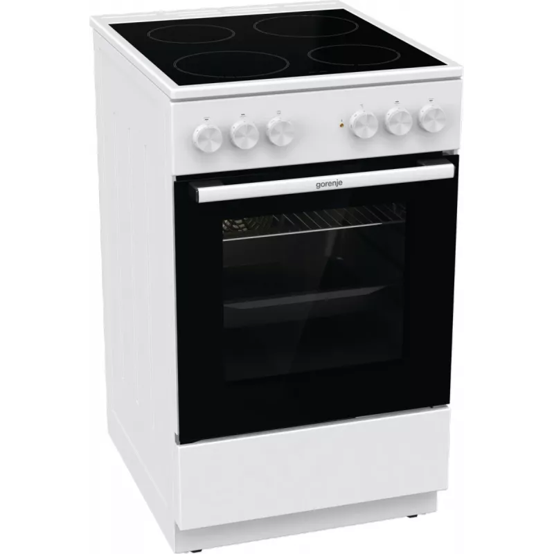 Gorenje GEC5A41WG Kuchenka wolnostojąca elektryczna z płytą ceramiczną biała