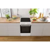 Gorenje GEC5A41WG Kuchenka wolnostojąca elektryczna z płytą ceramiczną biała