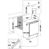 Whirlpool WBUFZ011 Zamrażarka pionowa Do zabudowy 91 L