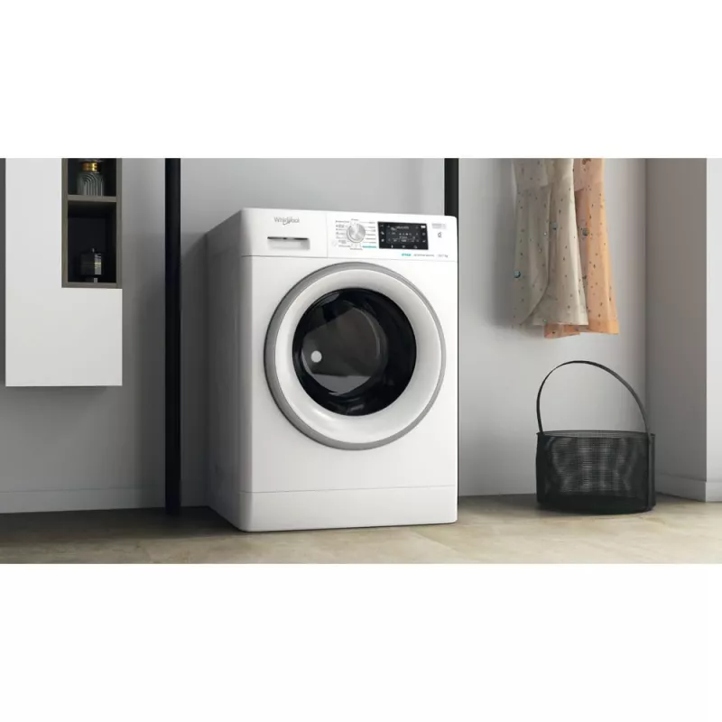 Whirlpool FFWDD 1076258 SV EE pralko-suszarka wolnostojąca ładowana od przodu biała