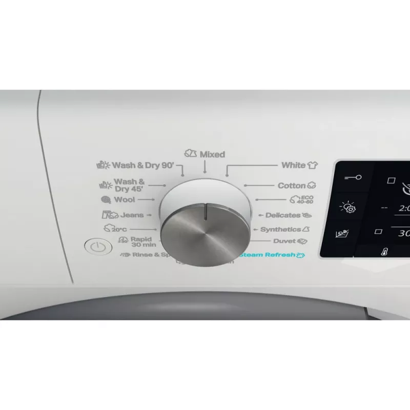 Whirlpool FFWDD 1076258 SV EE pralko-suszarka wolnostojąca ładowana od przodu biała