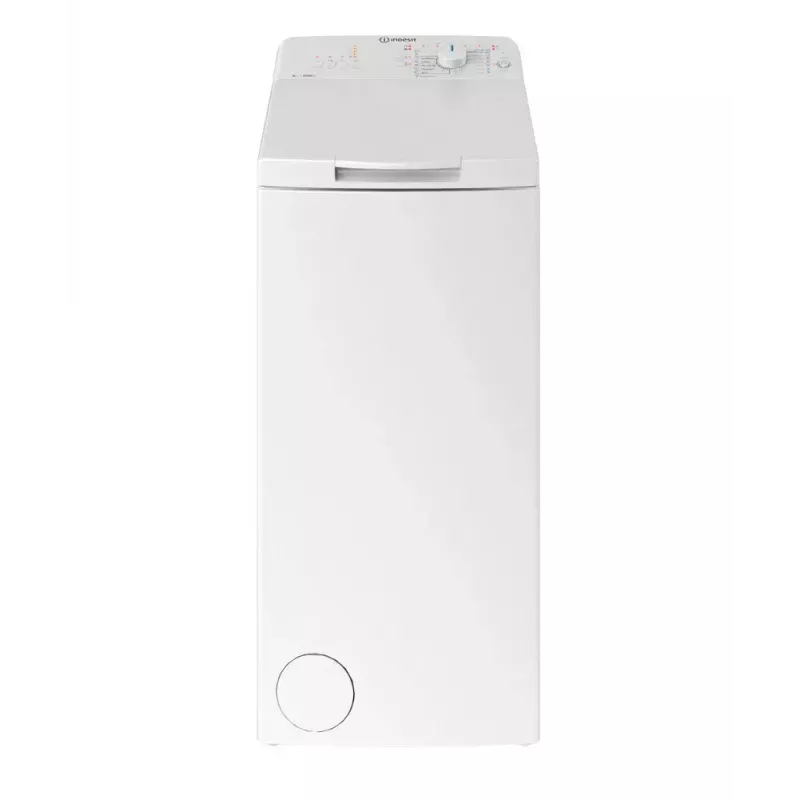 Pralka ładowana od góry Indesit BTW L60400 EE/N — 6 kg, 1000 obr./min, 400×600×900 mm, biały