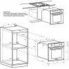 Piekarnik Candy | FIDC N100/1 | 70 L | Elektryczny | Manualny | Mechaniczny | Konwekcyjny | Wysokość 59,5 cm | Szerokość 59,5 cm | Czarny