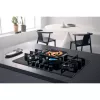 Whirlpool AKWL 728/NB Czarny Do zabudowy 75 cm Gazowa 5 stref(y)