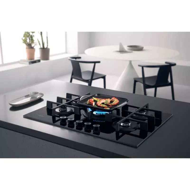 Whirlpool AKWL 728/NB Czarny Do zabudowy 75 cm Gazowa 5 stref(y)