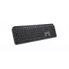 Bezprzewodowa pełnowymiarowa klawiatura Logitech Master MX Keys S — Bluetooth, QWERTY, przełączniki nożycowe, podświetlenie LED, grafitowa