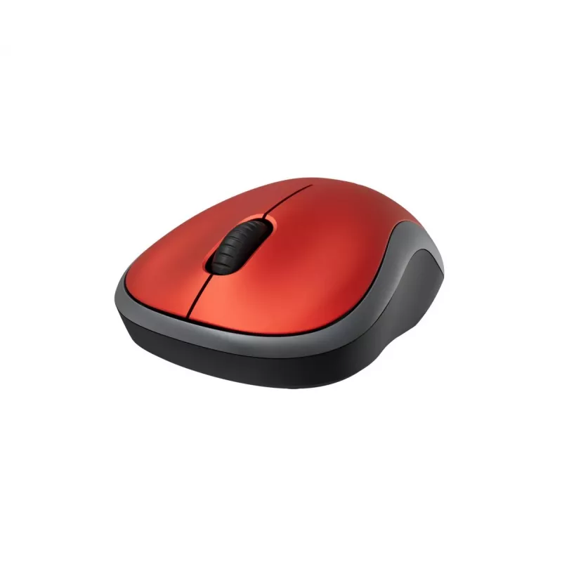 LOGITECH Mysz bezprzewodowa M185 Czerwona