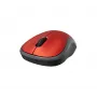 LOGITECH Mysz bezprzewodowa M185 Czerwona