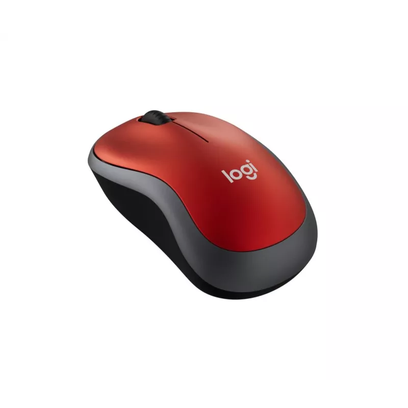 LOGITECH Mysz bezprzewodowa M185 Czerwona