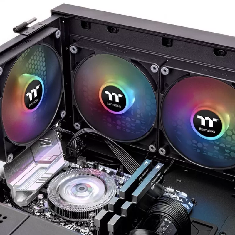 Wentylator Thermaltake CT120 ARGB Sync Czarno-Biały 500-2000 RPM Hydrauliczny