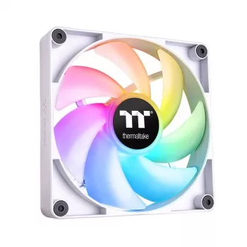 Wentylator chłodzący do PC THERMALTAKE - CT120 ARGB Sync - 12 cm - biały - 2 szt.