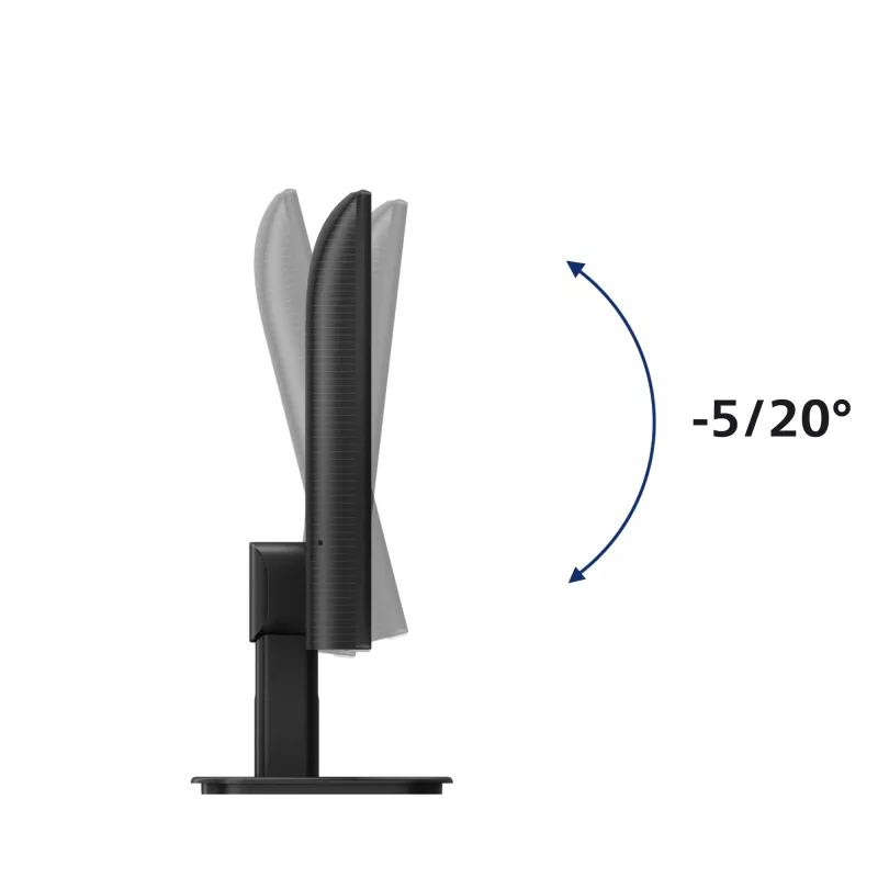 Philips 1000 series 24E1N1300A/00 monitor komputerowy 60,5 cm (23,8 cala) 1920 x 1080 pikseli Full HD LCD Czarny