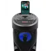 Przenośny głośnik stereo SQUEAK SQ1004 Harmony BT 5.0, 40W RMS, Bluetooth 5.0, FM, LED, bateria 8h, Czarny
