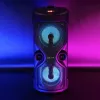 Przenośny głośnik stereo SQUEAK SQ1004 Harmony BT 5.0, 40W RMS, Bluetooth 5.0, FM, LED, bateria 8h, Czarny