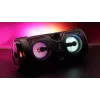 Przenośny głośnik stereo SQUEAK SQ1004 Harmony BT 5.0, 40W RMS, Bluetooth 5.0, FM, LED, bateria 8h, Czarny